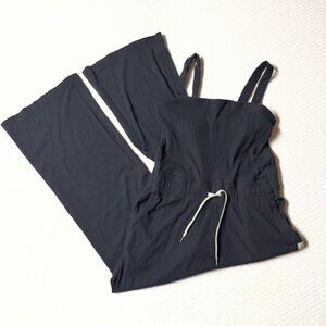 Vuori Black Mudra Ribbed Jumpsuit